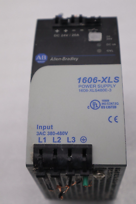 #ad Allen Bradley 1606 XLS480E 3 Power Supply SER A STOCK K 92C $104.99