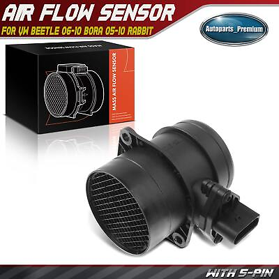#ad Mass Air Flow MAF Sensor for VW Beetle 2006 2010 Bora 2005 2010 Rabbit 2006 2009 $26.99