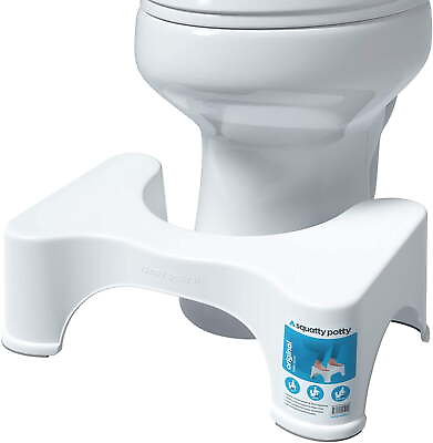 #ad Squatty Potty The Original Bathroom Toilet Stool 7 Inch height White US $23.62