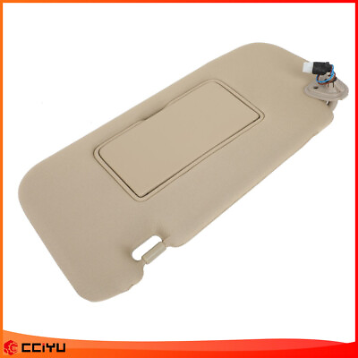 #ad 2009 2014 Fits Nissan Murano Left Driver Sun Visor Beige With Sunroof $27.19
