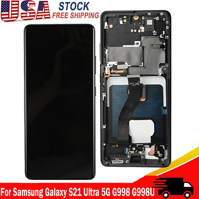 #ad For Samsung Galaxy S21 Ultra 5G SM G998U U1 LCD Display Touch Screen Replacement $130.99