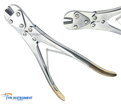 #ad T C Tip Pin amp; Wire Plate Cutter Orthopedic Tools Pliers 9.5quot; German Stainless CE $134.39