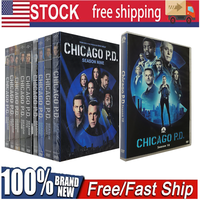 #ad Chicago P.D. Season 1 10 The Complete Series DVD 54 Disc Collection New amp; Sealed $54.99