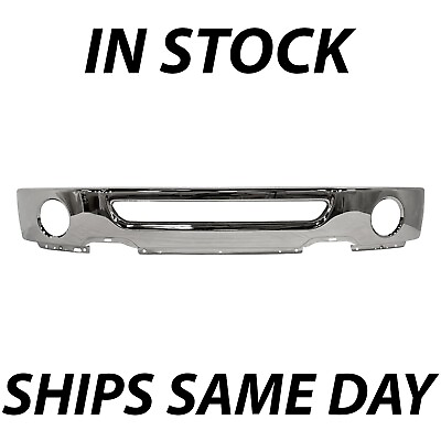 #ad Chrome Steel Front Bumper Face Bar for 2006 2007 2008 Ford F150 Truck w Fog $259.57