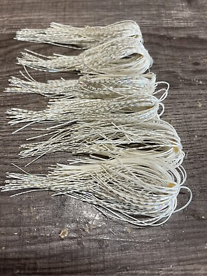 #ad 50 Hole In One Teaser Tail White Shad $20.00