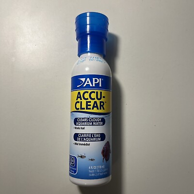 #ad #ad API#x27; ACCU CLEAR Freshwater Aquarium Water Clarifier 4 Ounce Bottle $8.81