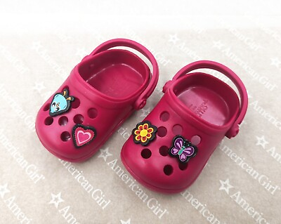 #ad Our generation Red Duc Shoes with charms made for 18#x27;#x27; American Girl Doll $3.99