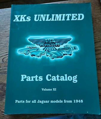 #ad 1997 XKs Unlimited Jaguar Parts Catalog Volume XI Models from 1948 $13.25