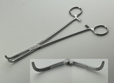 #ad AESCULAP BJ061R Mixter Forceps Tip Width 3mm Overall Length 8.75in $75.00