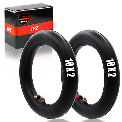 #ad TWO Heavy Duty 10 x 2 10x2 10x2.125 Tire Inner Tube 2 Wheel Electric Scooters $11.69