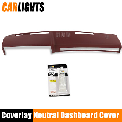 #ad New Dash Cover Cap Fit For 81 87 Chevy GMC Pickup Full Size 81 91 Chevy GMC SUV $61.60