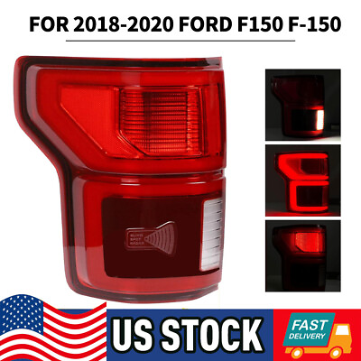 #ad LED Tail Light Brake Left Side For Ford F150 F 150 2018 2019 2020 W Blind Spot $191.55