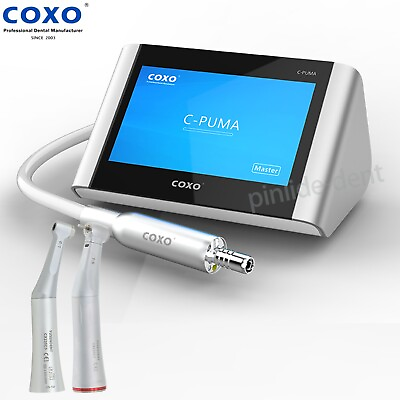 #ad COXO Dental C PUMA Master Electric Endo Motor 1:5 Fiber Optic 6:1 Contra Angles $207.99
