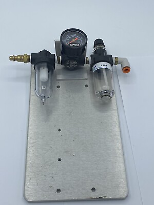 #ad Air Compressor Compressed Air Filter Regulator W gauge Thing Arrow Pneumatics $75.00