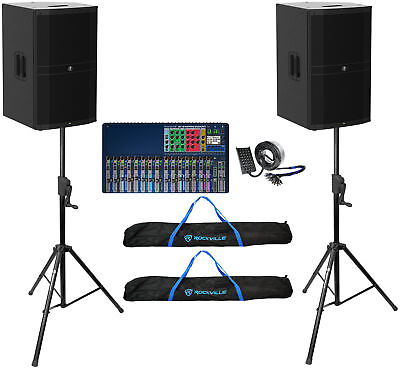 #ad Soundcraft Si Expression 3 Console Digital 32 Channel MixerMackie DRM Speakers $4911.85