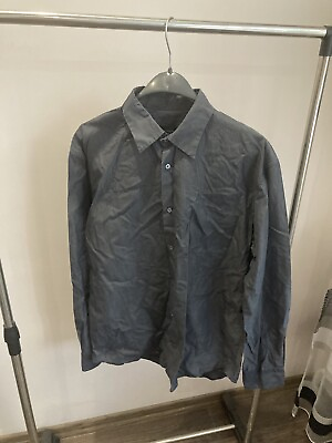 #ad Jil Sander Men Silk Shirt 41 Size $40.00