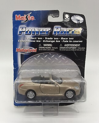 #ad 2005 Maisto Power Racer Lexus SC430 1:40 Scale *See Package Wear $17.99