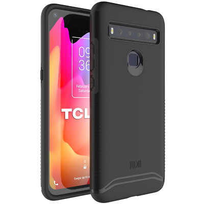 #ad TUDIA Slim Fit MERGE Dual Layer Protective Cover Case for TCL 10L $14.99