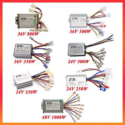 #ad 24V 36V 48V 250W 350W 500W 800W 1000W Brush Speed Controller For Quad Bicycles $21.50