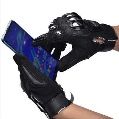 #ad Hot Style Off Road Motorcycle Riding Gloves Alloy Protective touch screen $28.50