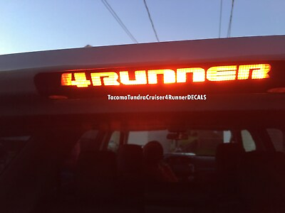 #ad FITS Toyota 4Runner 3rd Brake Light Decal 10 11 12 13 14 15 16 17 18 19 20 21 $12.00