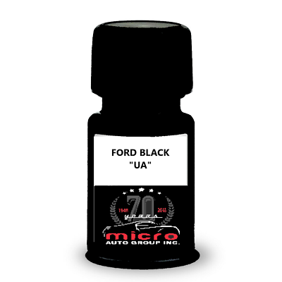 #ad Ford Black UA Touch up Paint Kit With Brush 2 Oz SHIPS TODAY $14.99