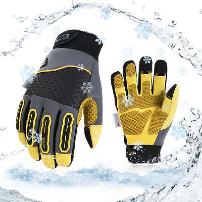 #ad Vgo 2Pairs 4°F COLDPROOF Winter Safety Work GloveWateramp;Wind Resistant CA7724FW $52.98