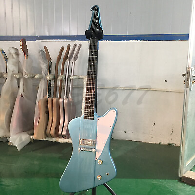 #ad Custom Firebird Electric Guitar Mahogany Bodyamp;Neck 6 String H Pickups Fast Ship $270.00