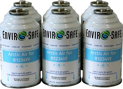#ad r1234YF Refrigerant Support 1234YF Support Arctic Air 6 Pack $94.50