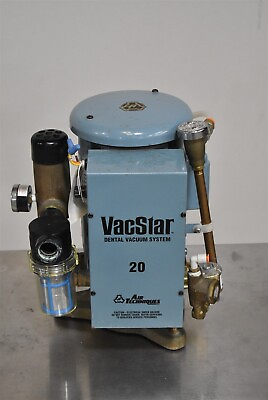 Air Techniques VacStar 20 Dental Vacuum Pump System Operatory Suction Unit $1200.00