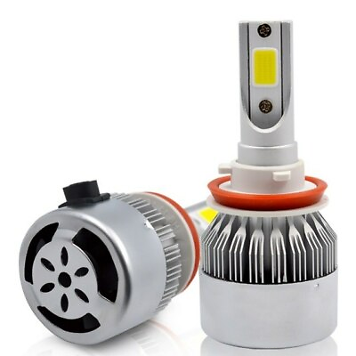 #ad 2x H11 Super Bright LED Replacement Bulbs 3800 Lumens per Bulb $20.99