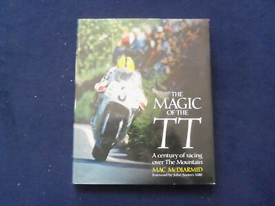 #ad 2004 THE MAGIC OF THE TT HARDCOVER BOOK RACING OVER THE MOUNTAIN KD 1111A $30.00