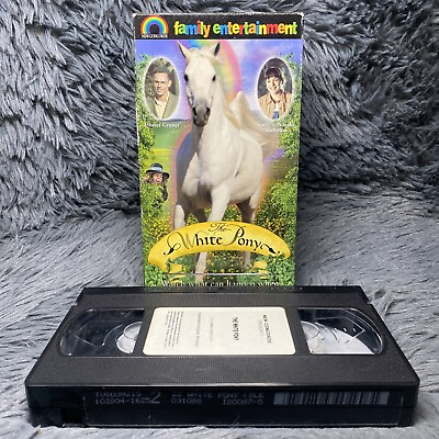 #ad The White Pony VHS New Horizons 1999 Classic Rare 90s Cult OOP HTF Movie Film $9.99