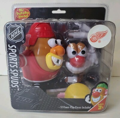 #ad NEW Hasbro NHL Sports Spuds Mr Potato Head Detroit Red Wings NIP Toy Hockey $18.74
