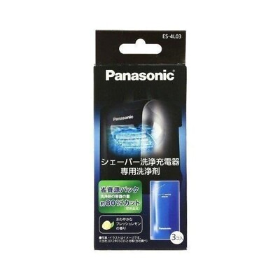 #ad Panasonic ES 4L03 Shaver Cleaner Agent 3 Pcs for Ram Dash Clean wash Charger Jp $14.30