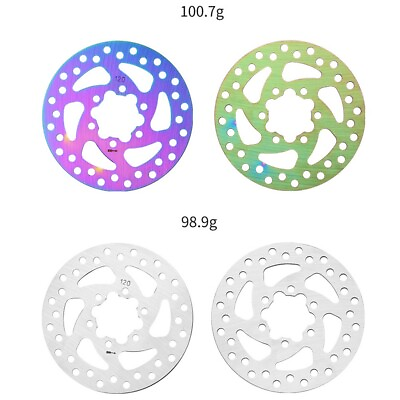 #ad Disc Brake Rotor Rotor Stainless Brake Disc Colorful Easy Installation $15.33