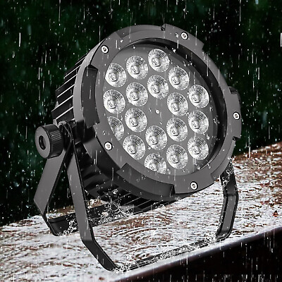 #ad 270W Waterproof RGBWA UV LED Par Light DMX Stage DJ Par Can Light Spot Light New $119.59