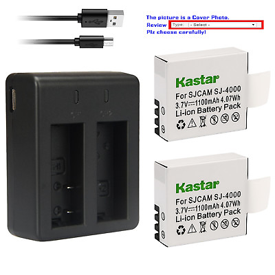 #ad Kastar Battery Charger for SJ4000 SJ5000 SJ6000 SJ7000 SJ8000 Camera Camcorder $9.99