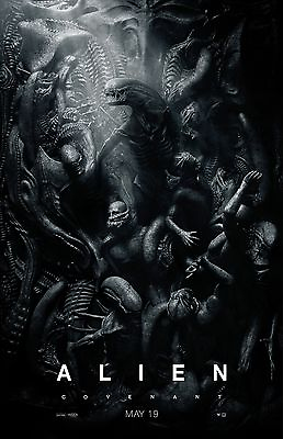 #ad Alien Covenant movie poster 11 x 17 inches Alien movie poster Ridley Scott $13.96