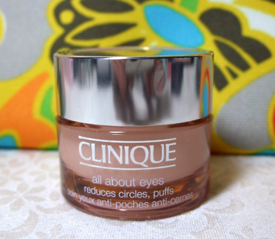 #ad Clinique All About Eyes .5 oz 15 ml Full Size New Without Box $39 Value $16.97