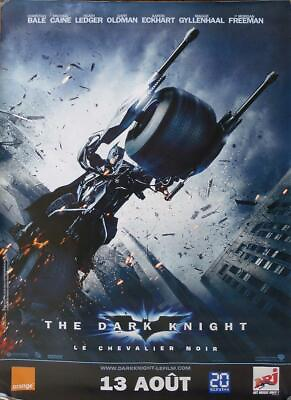 #ad THE DARK KNIGHT BATMAN DC COMICS MOTO ORIGINAL LARGE ADVANCE MOVIE POSTER $249.99