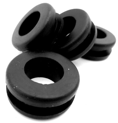 #ad 3 4quot; Hole fit Rubber Grommet Bushing for 3 16quot; To 5 32quot; Thick Panel Has 1 2quot; ID $11.02