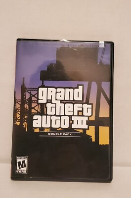 #ad Grand Theft Auto Double Pack Greatest Hits Sony PlayStation 2 2003 ONLY GTA 3 C $15.99