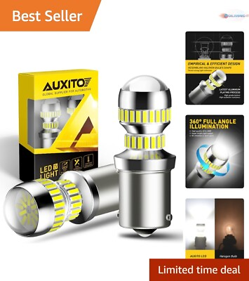 #ad Super Bright White LED Bulb 400% Brighter Backup Reverse Tail Brake Light... $27.53