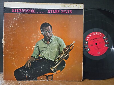 #ad #ad Miles Davis – Milestones 1958 Mono Red Garland John Coltrane Paul Chambers Vinyl $29.99