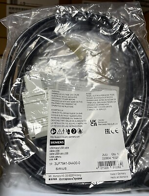 #ad 1pcs brand new Siemens USB cable 3UF7941 0AA00 0 Rapid delivery $186.28