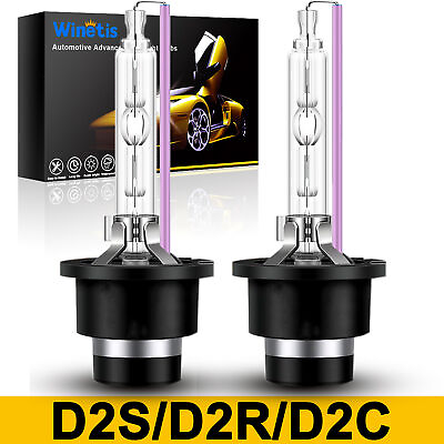 #ad 2x 10000K Blue D2S D2C Bulbs for 85122 66240 Xenon Set HID Light Lamp Headlamp $13.86