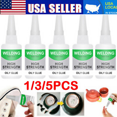 #ad 1 3 5X Welding High Strength Oily Glue Uniglue Universal Super Glue 30g 50g US $16.99