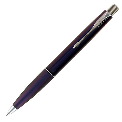#ad Parker Frontier Ballpoint Pen Purple Chromaflair with Chrome Trim $9.99