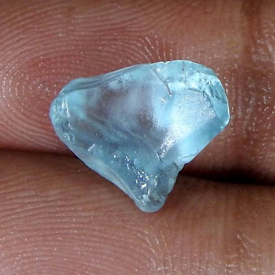 #ad 6.25Cts100%Natural Quality Sky Blue Small Topaz Rough Loose Gemstone $4.85